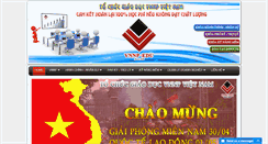 Desktop Screenshot of giaiphapdaotaovnnp.edu.vn